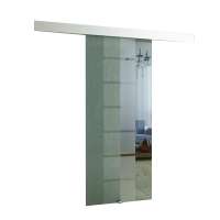 Aluminum Frame Glass Entry Bathroom Doors (KT9003)