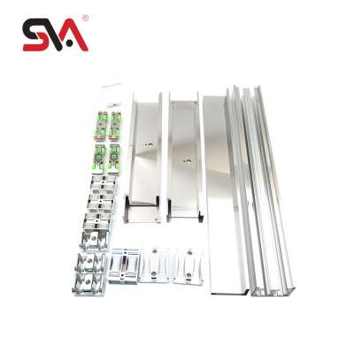 New Product Custom-made Stainless Steel Shower/Bathroom/Hotel Sliding Glass Door Hardware with Glass