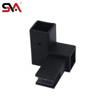 SVA-0374 Black Shower Room Glass Fittings Connector