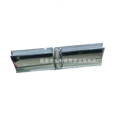 Zinc alloy 180 degree glass to glass shower door hinge