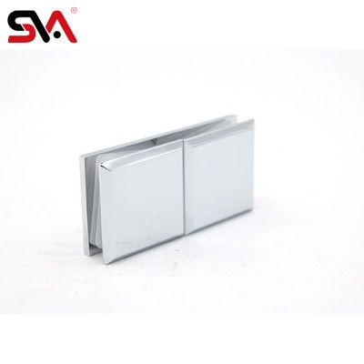 China SVA Sliding Glass To Glass 180 Degree Sower Glass Clamp